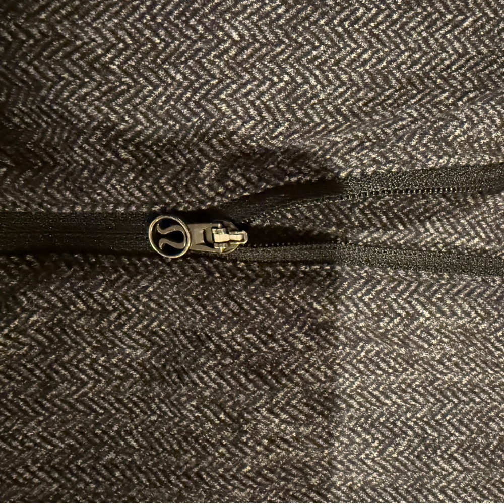 Lululemon Black and Gray quarter zip  Jacket